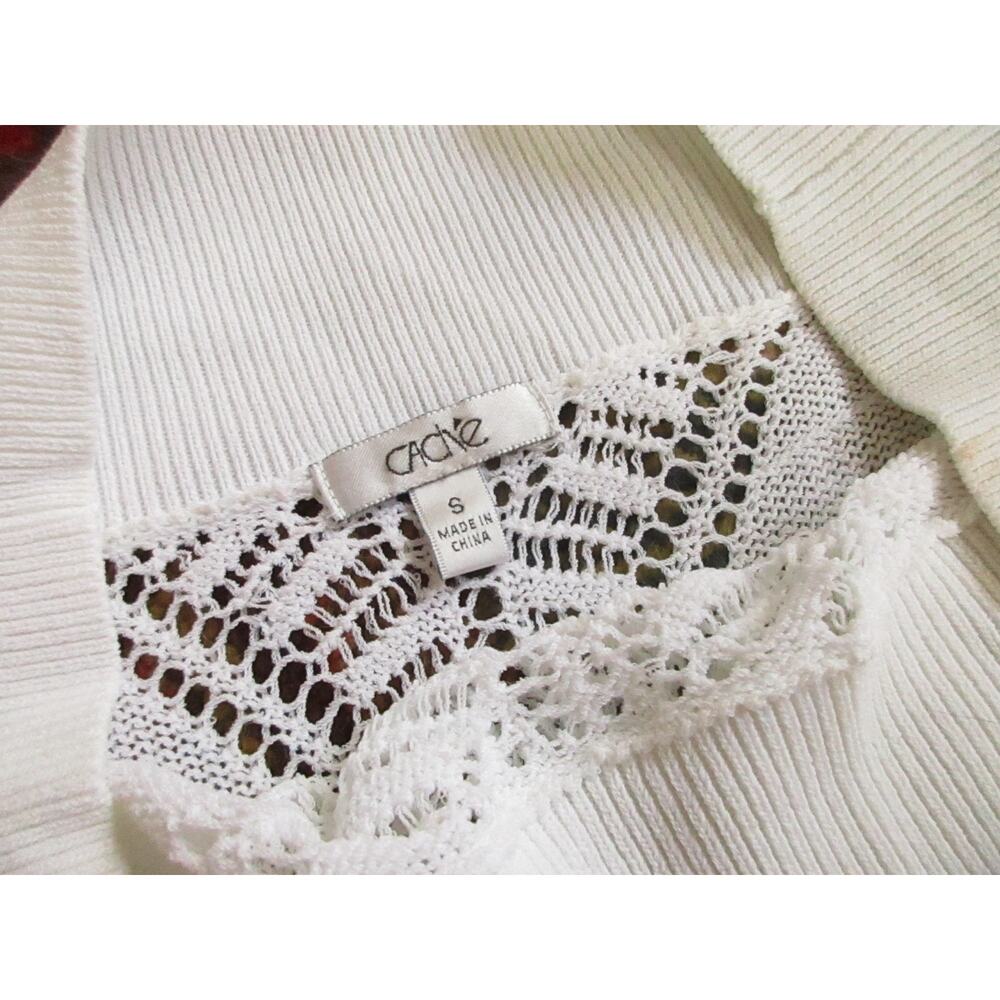 Cache White Sweater - Picture 11 of 13